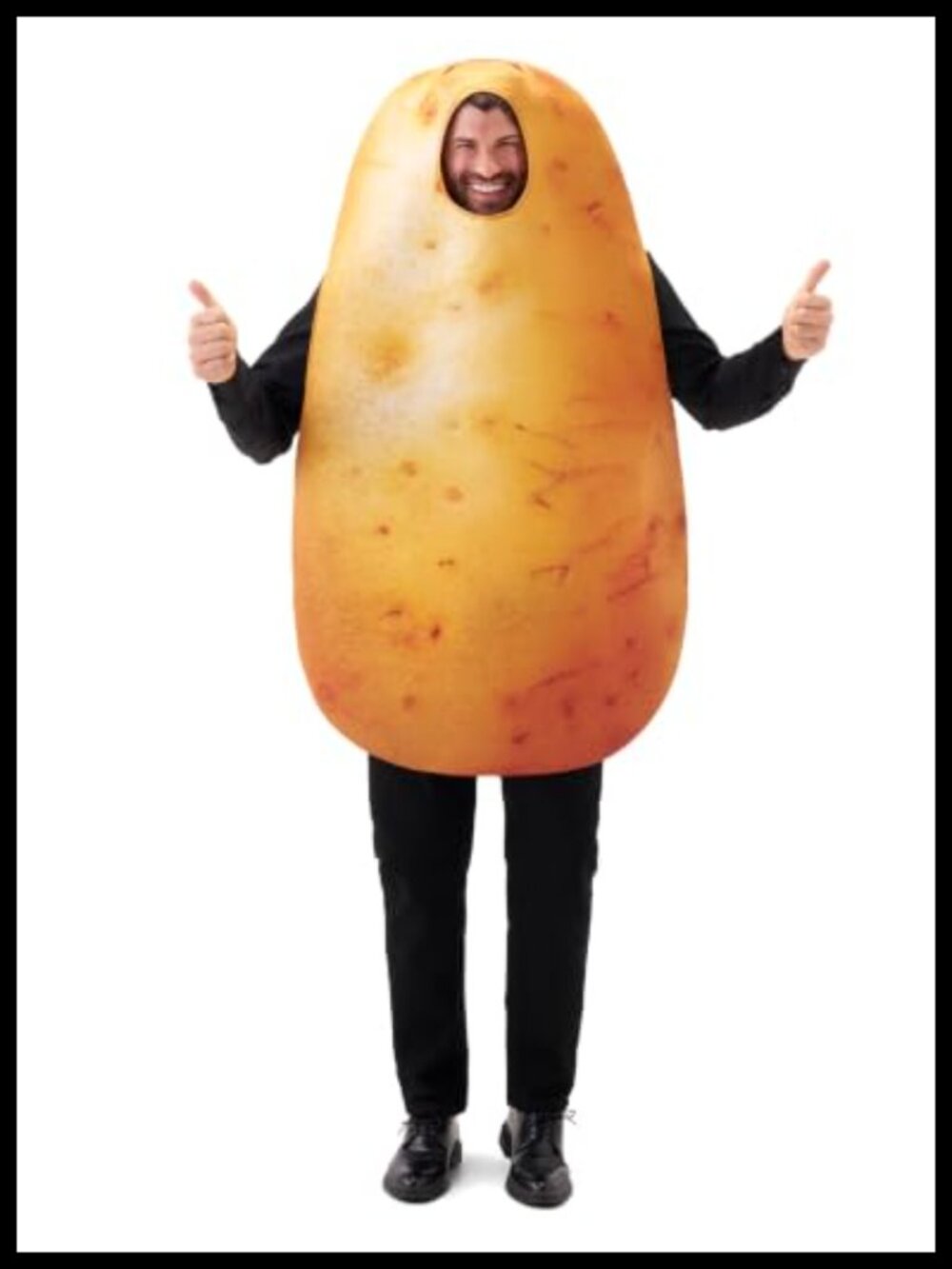 Potato Costume Adult Unisex Halloween Full Body Food Theme Party Dress Up